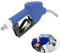 Jevina 3/4 NPT Automatik DEF/AdBlue Düse Edelstahl mit Schwenkbarer DEF Pumpe,Auto Treibstoff Pistole,Manueller/Automatischer Düse, Frostschutz Aufroller