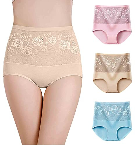 Mutande di Cotone Donna, Slip Donna Intimo Donna Seducente Cotone Intimo Mutandine a Vita Bassa Bikini Underwear Slip Donna Vita Alta Mutandine di Cotone per Donne Underwear