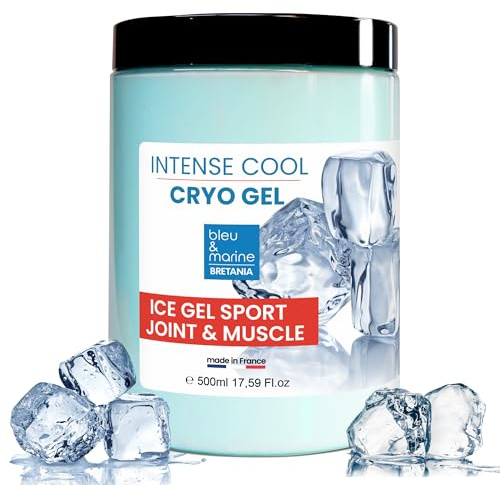 Gel Frío Profesional, Deporte, Frio Muscular, Alivia Piernas Cansadas, Combate la Celulitis, Efecto Drenante, Circulacion, Articulaciones, Gel Frio Rodilla 500 ml