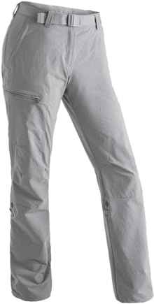 maier sports Lulaka, Women's Hiking Trousers, Water-Repellent Outdoor Trousers for Trekking and Hiking, PFC-Free, mSTRETCH pro 4 & dryprotec, Roll-up Function