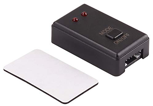 Kinstecks ​​2 Wege LED Blitzsteuerung LED-Multifunktionssteuerung Tagfahrlicht-Blitzmodul mit 10 Blinkmodi für Motorräder, PKW, LKW