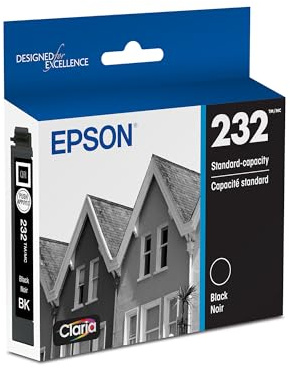 Epson 232 Genuine Standard Capacity Black Ink Cartridge T232120
