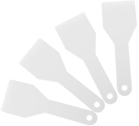 ABOOFAN 4piezas Pala De Deshielo Para Refrigerador Congelador y Cocina De Espátulas De Plástico Raspador Para Hielo Para Quitar Hielo De Refrigeradores y Congeladores