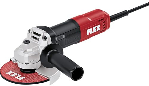 FLEX Smerigliatrice angolare L 811 125, 800 Watt, diametro disco 125 mm, blocco antiappannamento, antipolvere 533120