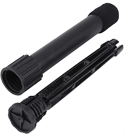 Fafeicy Supporto per Strumenti a Fiato, Supporto per Flauto e Clarinetto, 4 Piedi, Pieghevole, Nero, Metallo + Plastica