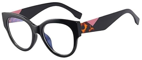 QINZHENZ Anti Eyestrain Oval Computer Readers Men Blue Light Blocking Reading Glasses Anti UV Flat Light Mirror(C4,2.50)