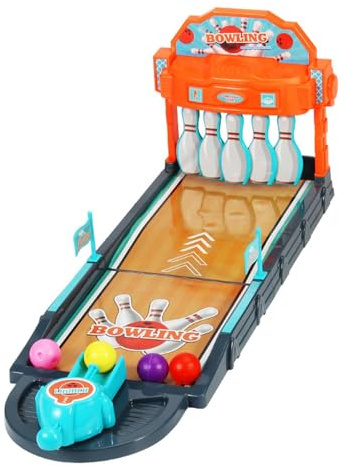 Amagogo Jeu de Bowling de Table Amusant et interactif pour Enfants, idéal comme Cadeau de fête pour Adultes et Enfants
