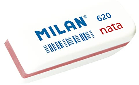 MILAN Blister 2 Gommes Blanches