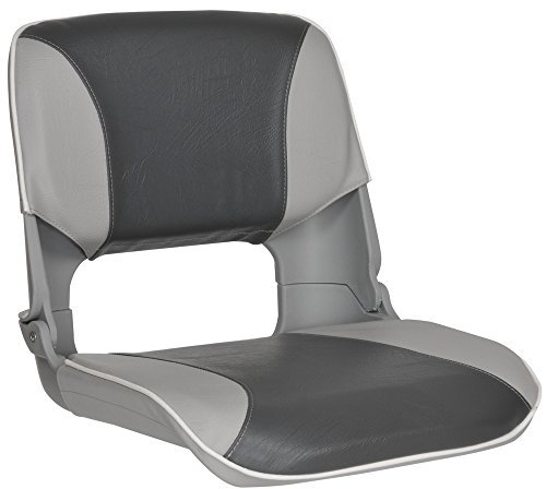 Oceansouth Skipper Folding Boat Seat (Grey/Charcoal) Oceansouth Skipper Klappbarer Bootssitz (Grau/Anthrazit) rückenlehne kleine couch boot möbelfüße rückenpolster chaiselongue bootssitz rain