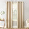 Sun Zero Cooper - Tenda a pannello isolante termico ad alta efficienza energetica, con occhielli, 101,6 x 241,3 cm, lino