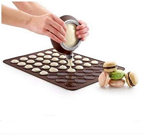 Food Grade Macaron Silicone Cake Mold 30 Holes Baking Mat Bakery Tools Soap Chocolate Mould Fondant Kitchen Utensils