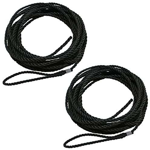 AC30-2 Extension Ladder Rope Replacement Compatible with Wernerr Extension Ladders, Rope Ladder Replacement for Wernerr AC30-2 All Extension Ladders Up to 40 Foot with Single Pulley - 2 Pack