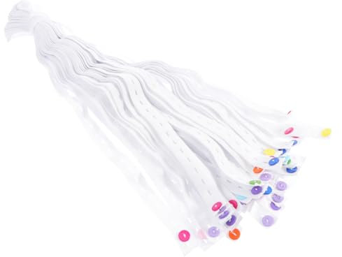 KOMBIUDA 50 Stück Stoffwindelverschlüsse Verstellbare Windelgürtelschnallen Atmungsaktiv Und Angenehm Zu Tragen