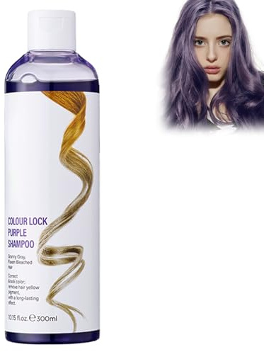 Color Lock Shampoo | Feuchtigkeitsspendendes Farbpflege-Shampoo | Verhindert Ausbleichen & Verlängert Die Farbintensität | Für Alle Haartypen | 300ml (Lila)