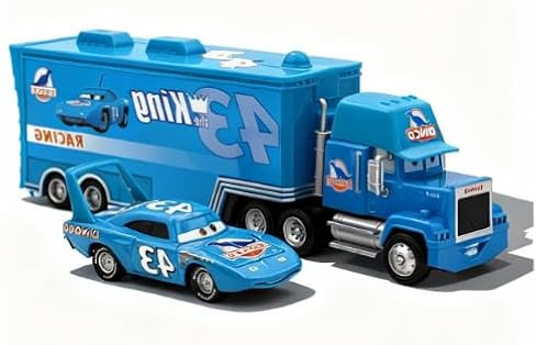 Iridety Movie Car Die-cast Vehicles Toys Set for Boy Gifts (Blue)