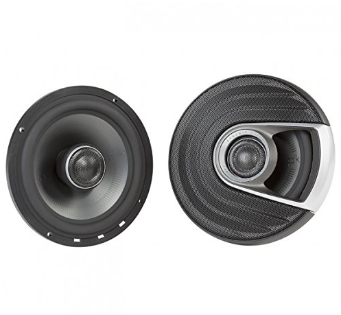 Polk Audio MM652 Mobile Monitor Series 6.5 2-Way Coaxial Speaker for Boat & Car - Ultra-Marine Certified, 40-40kHz Frequency Response, Titanium-Plated Woofer Cone & Terylene Dome Tweeter, Black
