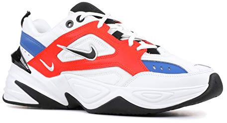 Nike Wm2k Tekno, Damen Sneakers, Mehrfarbig (Summit White/Black/Pure Platinum/White 001), 39 EU