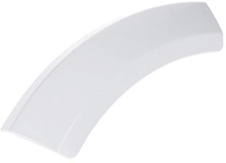 DL-pro dörrhandtag lämpligt för Bosch Siemens Neff Constructa Balay torktumlare 00644221 644221 plasthandtag vitt 225 x 70 x 45 mm för torktumlare kondenstork