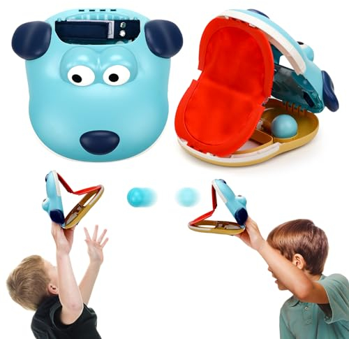 Yizemay Klettballspiel Klettball Strandspielzeug, Outdoor Spielzeug Gartenspielzeug Kinder Spiele für Draußen Wurfspiel Kinder Outdoor ab 2 3 4 5 6 7 8 9 10 Jahr Strandspiele Toss and Catch Ball Set