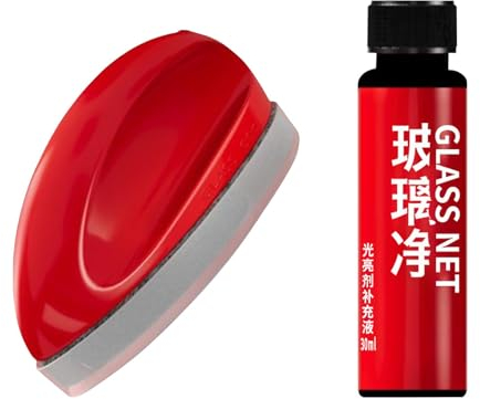 Powerful Windshield Cleaner Windshield Oil Film Remover Glass Oil Film Remover For Car Glass Cleaning Protective Car Detailing Liquid For Window Cleaning With Refill Liquid 30ML