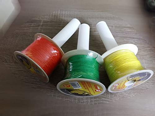 FILO PER EDILIZIA LENZA MURATORE CON IMPUGNATURA 100 MT RIAVVOLGIBILE FACO PLAST