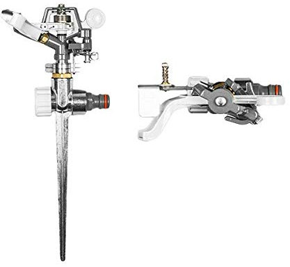 LEM Select Arroseur à impulsions pivotant White Line 539 m²