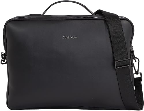 Calvin Klein CK MUST CONV LAPTOP BAG SMO K50K510527, Uomo, Nero (Ck Black), OS