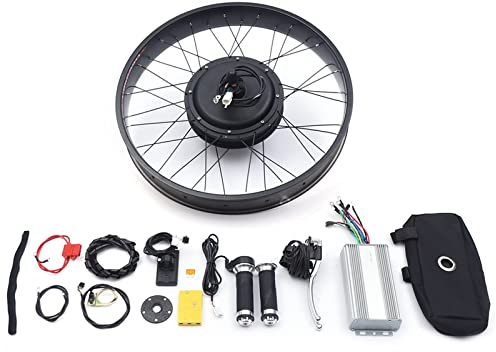 Snow elektrisk cykel konverteringssats nav motor fett hjul elcykel bakhjul svänghjul styrenhet bromshandtag konverteringssats Ebike cykel däck bakhjul bakmotor för skruvkrans elektrisk navmotor