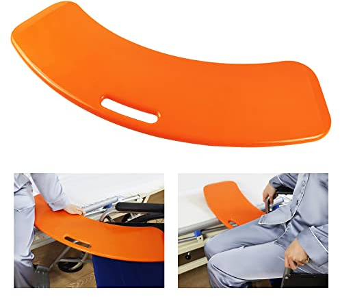 LOSCHEN Transfer Board, Patient Slide Assist Device for Transferring Patient or Handica from Wheelchair to Bed, Toilet, Tub, Car - Slide Board with A Handle