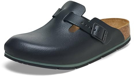Birkenstock Boston Pro Pantoufles en cuir pour homme et femme – Sabots – Certifié selon la norme EN ISO 20347:2043 – Chaussures professionnelles pour médecine, restauration et service