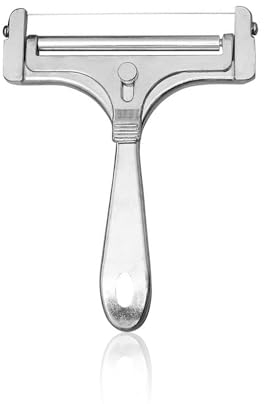 NYGGTYK 1 utensile per tagliare formaggi, affettatrice in acciaio inox, affettatrice a mano, affettatrice per formaggio, affettatrice regolabile, utensili da cucina