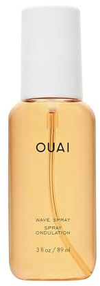 OUAI Travel Size Wave Spray - Texture Spray for Hair with Coconut Oil and Rice Protein - Adds Texture, Volume & Shine for Beach Waves - Paraben Free, Safe for Color & Keratin-Treated Hair (89 ml)