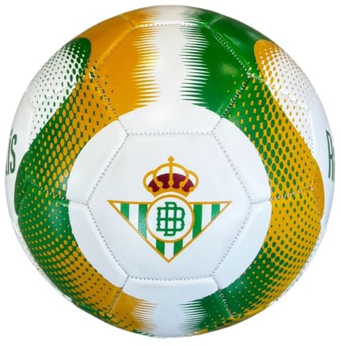 Real Betis | Balón Blanco, Verde Y Dorado