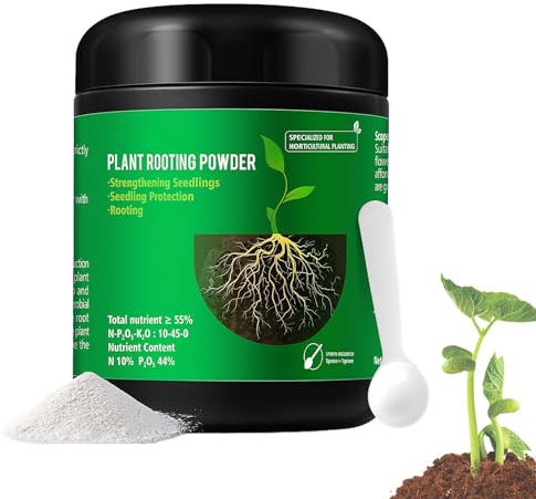 Polvere Radicante Per Piante, Concime Radicante Rinforzante, Fertilizzante Efficace Per Fiori Piante Grasse Alberi Da Frutto E Prati