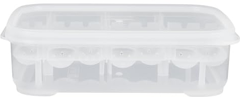 TOBBOMEY Boîte à Éclore pour Reptiles à 14 Compartiments, Incubateur D'œufs Professionnel en Plastique Blanc, Incubation D'œufs De Lézard Et Tortue, Utilisation Scientifique Et Élevage De Geckos