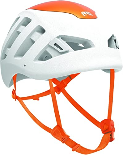 Petzl Unisex – Erwachsene Sirocco Kopfschutz, Weiß/Orange, M/L, Weiß / Orange, A073AA01