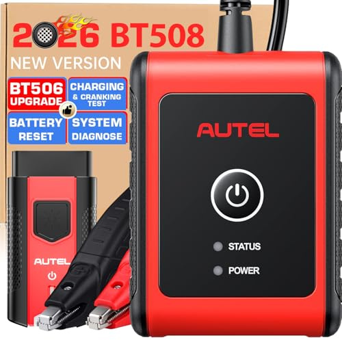 Autel MaxiBAS BT508 Car Battery Tester, 6V 12V Digital Automotive Test