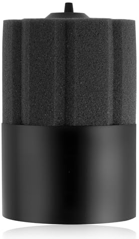 Aquarium Sponge Filter, Submersible Internal Foam Aquarium Fish Tank Filter, Fishs Tank for Breeding Fry Betta Shrimp Fish Tank, with Filtered Ceramic Balls and Spare Sponge S for 15-120L