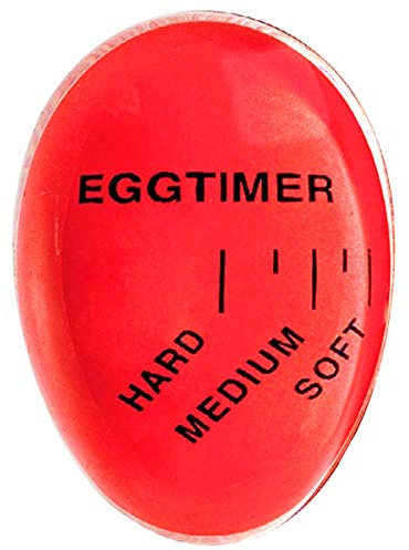 Lasubst Egg Timer for Boiling Eggs that Changes Color When Done, Classic