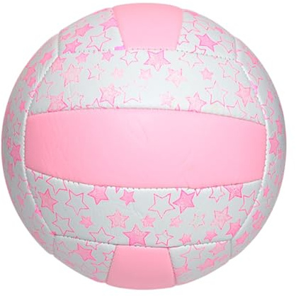 Bomefoi Sandvolleyboll – volleyboll storlek 5 för träning | bekväm att använda standardträningsboll för lagträning skolkurser
