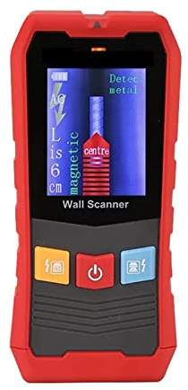 EDEDE Détecteur Mural, scanners muraux;Détection 4-en-1 d'objets AC/métalliques/Bois/câble/Batterie Li-ION(387E)