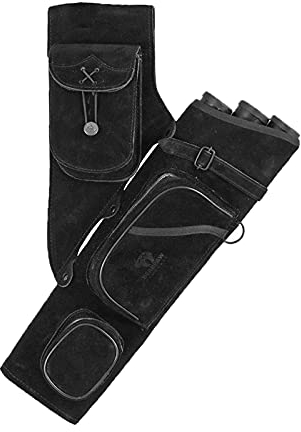 Bearpaw Tube Seitenköcher | Rechtshand | Farbe: schwarz