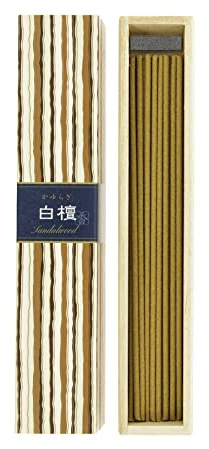 Rökelsestavar från Japan Premium KAYURAGI 40 stycken naturliga ingredienser och oljor rökelsepinnar rökpinnar utan träkärna (sandelträ)