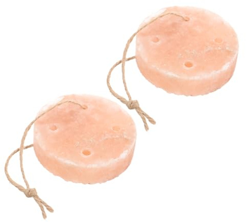 Hemobllo Blocchi di Sale per Conigli e Roditori 2 Unitá, Giocattoli da Masticare in Minerale Nutrienti, per Piccoli Animali Domestici
