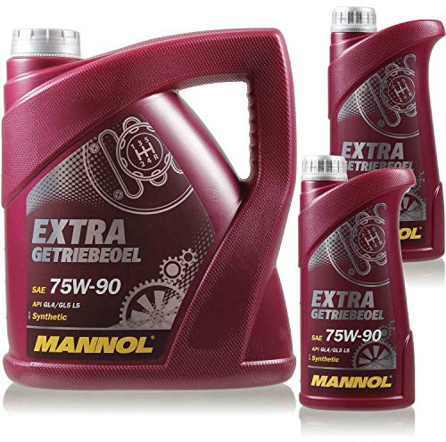 6 Liter Original MANNOL Extra Getriebeoel 75W-90 API GL 4/GL 5 LS
