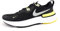 Nike Herren React Miler Straßen-Laufschuh, Black/White-Opti Yellow-Dark G,44 EU