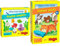 Haba 4983 - Meine ersten Spiele Fische Angeln, ab 2 Jahren & 305473 - Meine ersten Spiele – Fütter Mich! Zuordnungsspiel ab 2 Jahren für 1–5 Spieler mit 5 Holzfiguren zum Thema Haustiere, 5 min