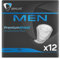 Drylife Men Level 1 Premium Shield Incontinence Pads for Bladder Weakness | Ultra Protection, Discreet Male Design & Active Odour Control for Men (1 Pack of 12)
