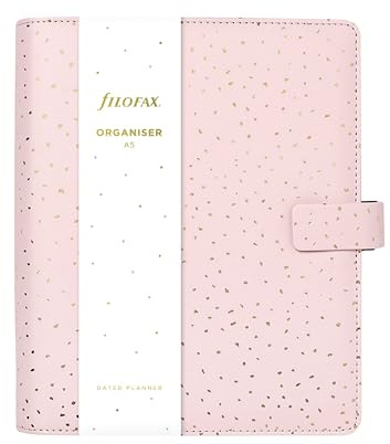 Filofax Confettis personnels en quartz rose