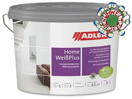 Aviva Home-Weiß Plus, Wandfarbe mit Grundierung 15l